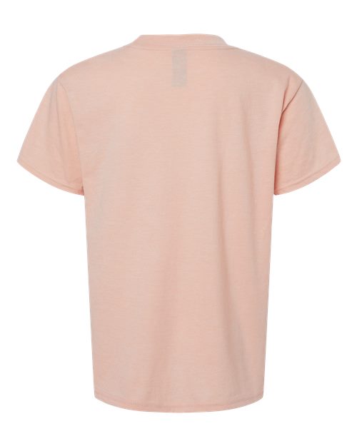Gildan 64000BCVC - Youth Softstyle CVC T-Shirt - Dusty Rose