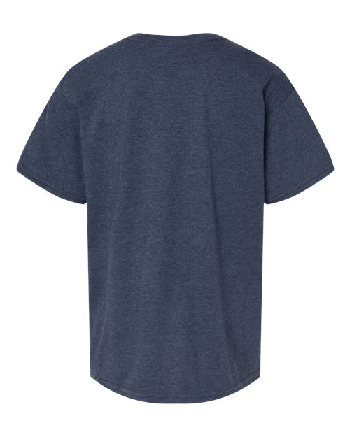 Gildan 64000BCVC - Youth Softstyle CVC T-Shirt - Navy Mist