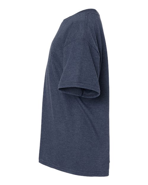 Gildan 64000BCVC - Youth Softstyle CVC T-Shirt - Navy Mist