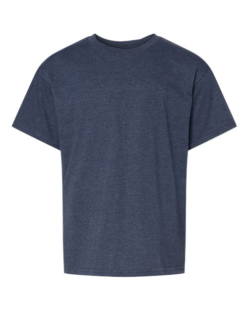 Gildan 64000BCVC - Youth Softstyle CVC T-Shirt - Navy Mist
