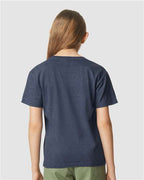 Gildan 64000BCVC - Youth Softstyle CVC T-Shirt - Navy Mist