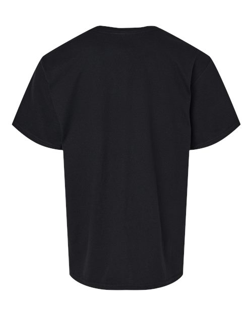 Gildan 64000BCVC - Youth Softstyle CVC T-Shirt - Pitch Black