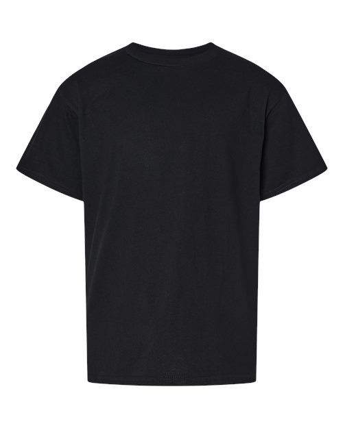 Gildan 64000BCVC - Youth Softstyle CVC T-Shirt - Pitch Black