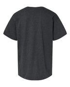 Gildan 64000BCVC - Youth Softstyle CVC T-Shirt - Pitch Black Mist