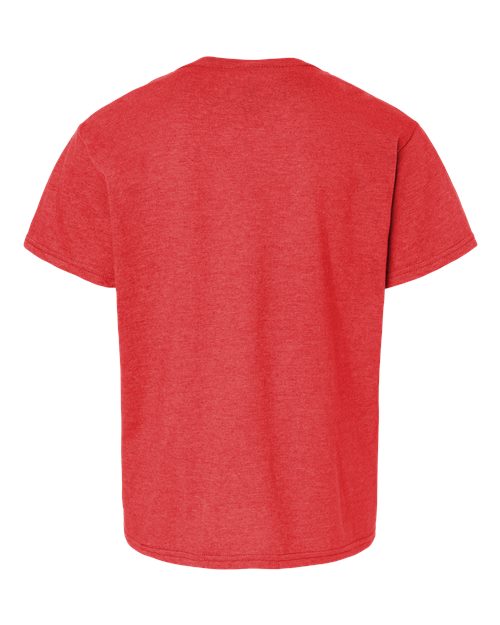 Gildan 64000BCVC - Youth Softstyle CVC T-Shirt - Red Mist