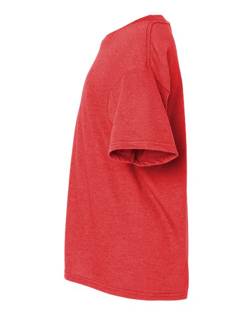 Gildan 64000BCVC - Youth Softstyle CVC T-Shirt - Red Mist