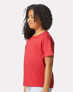 Gildan 64000BCVC - Youth Softstyle CVC T-Shirt - Red Mist