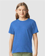Gildan 64000BCVC - Youth Softstyle CVC T-Shirt - Royal Mist