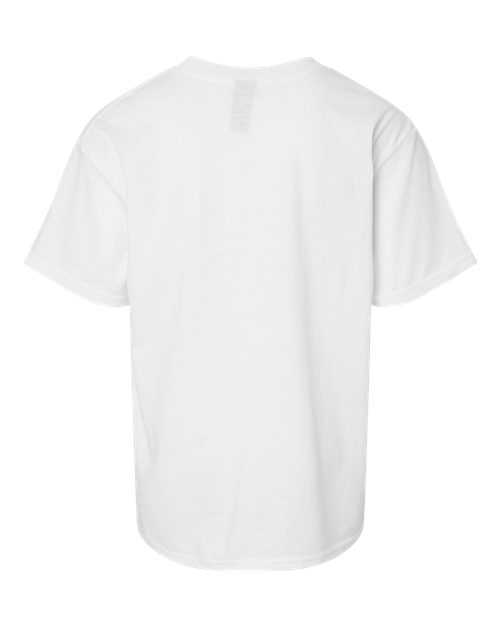 Gildan 64000BCVC - Youth Softstyle CVC T-Shirt - White