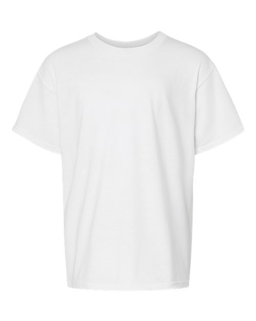 Gildan 64000BCVC - Youth Softstyle CVC T-Shirt - White