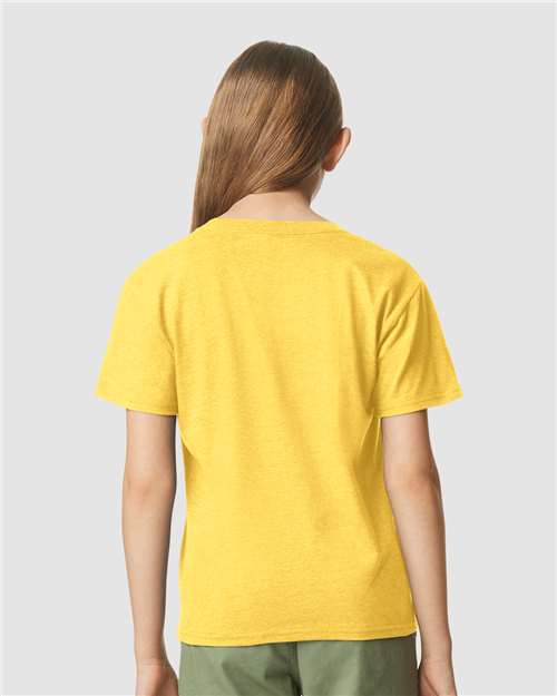 Gildan 64000BCVC - Youth Softstyle CVC T-Shirt - Daisy Mist