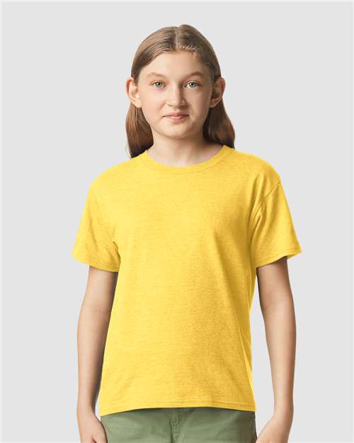Gildan 64000BCVC - Youth Softstyle CVC T-Shirt - Daisy Mist