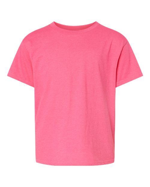 Gildan 64000BCVC - Youth Softstyle CVC T-Shirt - Pink Lemonade Mist