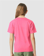 Gildan 64000BCVC - Youth Softstyle CVC T-Shirt - Pink Lemonade Mist