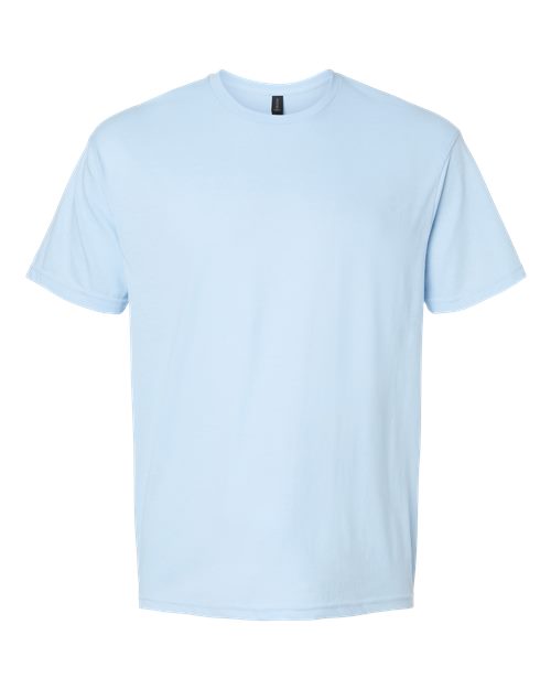 Gildan 64000CVC - Unisex Softstyle CVC T-Shirt - Light Blue Mist