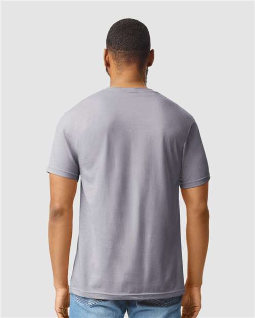 Gildan 64000CVC - Unisex Softstyle CVC T-Shirt - Sport Grey