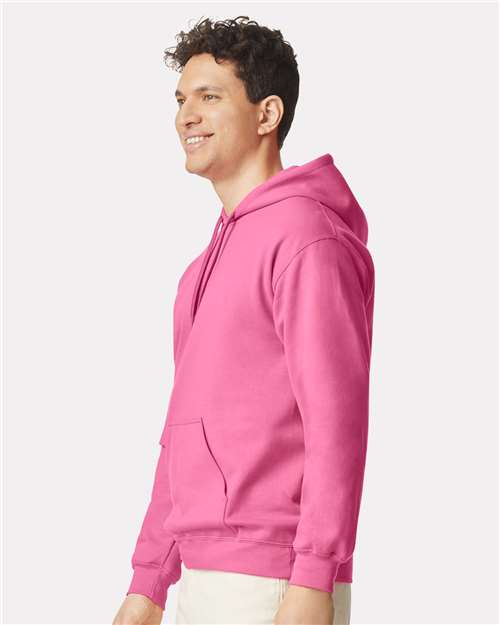 Gildan SF500 - Unisex Softstyle Midweight Hooded Sweatshirt - Pink Lemonade