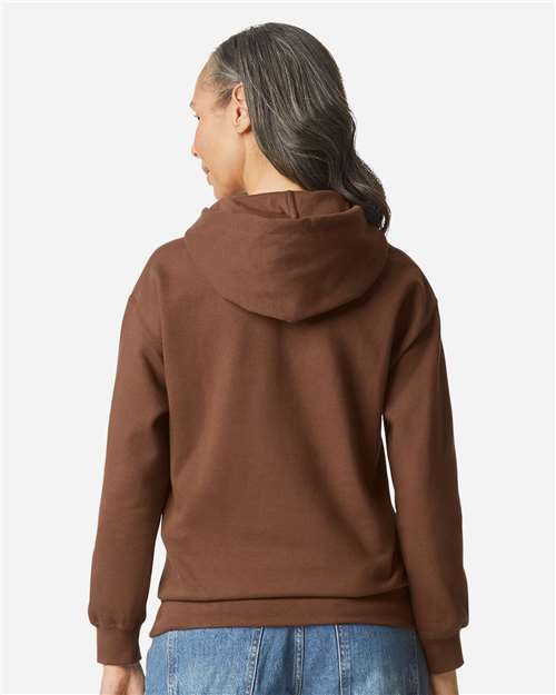 Gildan SF500 - Unisex Softstyle Midweight Hooded Sweatshirt - Cocoa