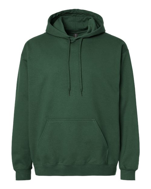 Gildan SF500 - Unisex Softstyle Midweight Hooded Sweatshirt - Forest Green