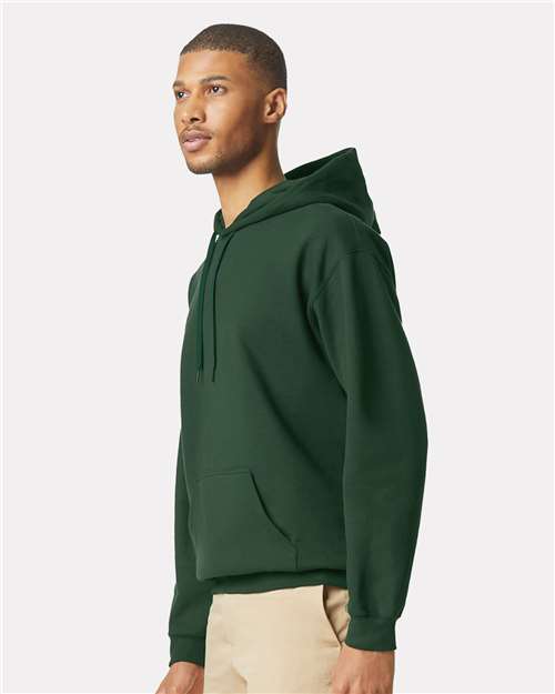 Gildan SF500 - Unisex Softstyle Midweight Hooded Sweatshirt - Forest Green