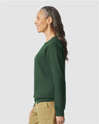 Gildan SF000 - Unisex Softstyle Midweight Crewneck Sweatshirt - Forest Green