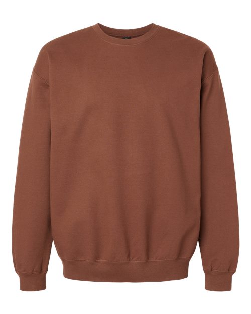 Gildan SF000 - Unisex Softstyle Midweight Crewneck Sweatshirt - Cocoa