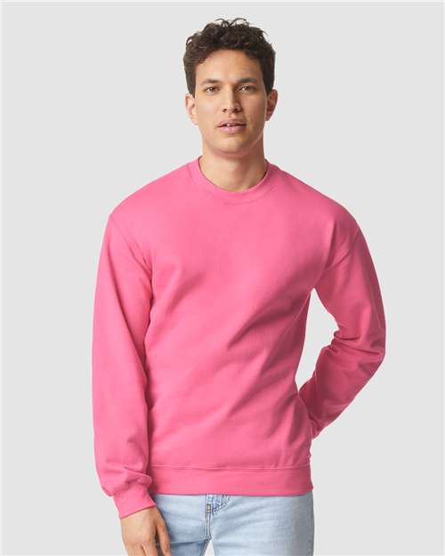 Gildan SF000 - Unisex Softstyle Midweight Crewneck Sweatshirt - Pink Lemonade