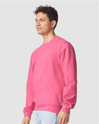 Gildan SF000 - Unisex Softstyle Midweight Crewneck Sweatshirt - Pink Lemonade