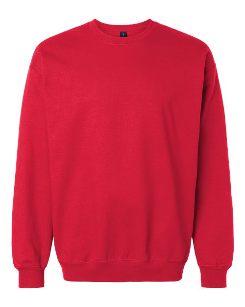 Gildan SF000 - Unisex Softstyle Midweight Crewneck Sweatshirt - Red