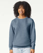 Comfort Colors 1466 — Unisex Garment-Dyed Lightweight Crewneck Sweatshirt — Blue Jean