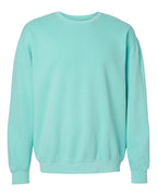 Comfort Colors 1466 — Unisex Garment-Dyed Lightweight Crewneck Sweatshirt — Chalky Mint (flat)