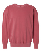 Comfort Colors 1466 — Unisex Garment-Dyed Lightweight Crewneck Sweatshirt — Crimson (flat)