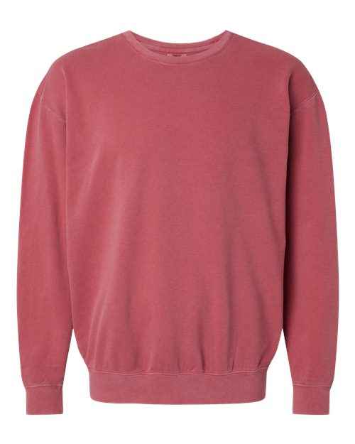 Comfort Colors 1466 — Unisex Garment-Dyed Lightweight Fleece Crewneck Sweatshirt