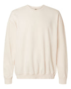 Comfort Colors 1466 — Unisex Garment-Dyed Lightweight Crewneck Sweatshirt — Ivory (flat)