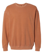 Comfort Colors 1466 — Unisex Garment-Dyed Lightweight Crewneck Sweatshirt — Yam (flat)