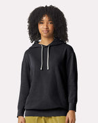 Comfort Colors 1467 — Unisex Garment-Dyed Lightweight Hooded Sweatshirt — Black