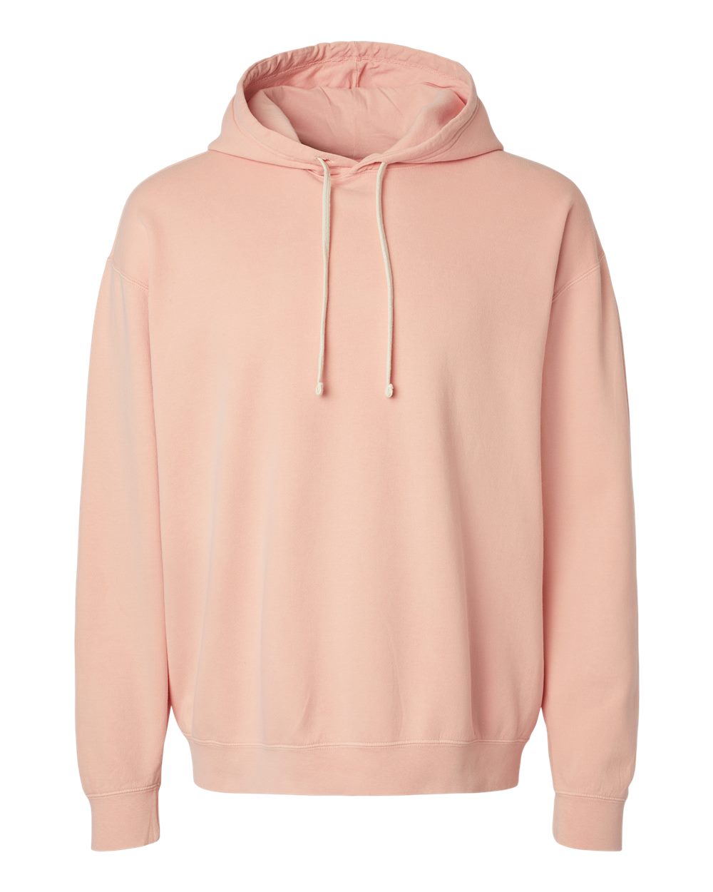 Comfort Colors 1467 — Unisex Garment-Dyed Lightweight Hooded Sweatshirt — Peachy (flat)