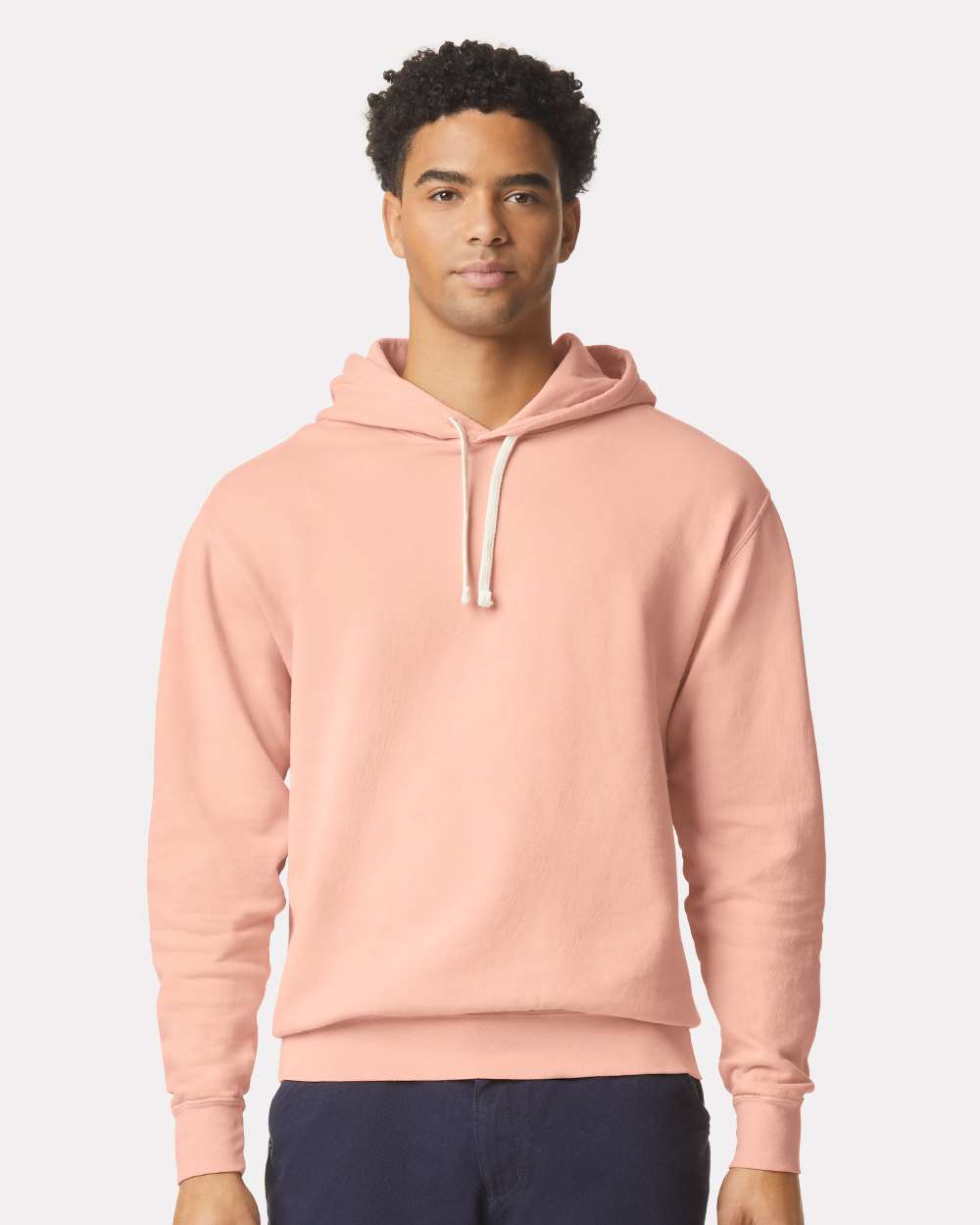Comfort Colors 1467 — Unisex Garment-Dyed Lightweight Hooded Sweatshirt — Peachy