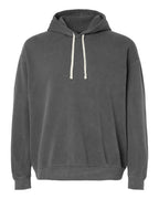 Comfort Colors 1467 — Unisex Garment-Dyed Lightweight Hooded Sweatshirt — Pepper (flat)