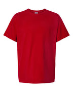 ComfortWash by Hanes GDH100 - Men's Garment-Dyed T-Shirt — Athletic Red (flat)