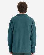 ComfortWash by Hanes GDH490 - Unisex Garment-Dyed Polo Collar Sweatshirt - Cactus