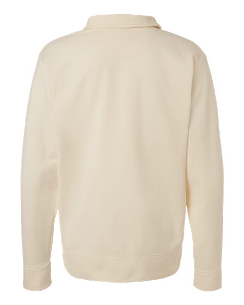 ComfortWash by Hanes GDH490 - Unisex Garment-Dyed Polo Collar Sweatshirt ComfortWash by Hanes
