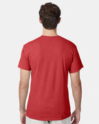 Hanes 42TB - Unisex Perfect-T Triblend T-Shirt - Athletic Red Heather