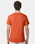 Hanes 42TB - Unisex Perfect-T Triblend T-Shirt - Orange Heather
