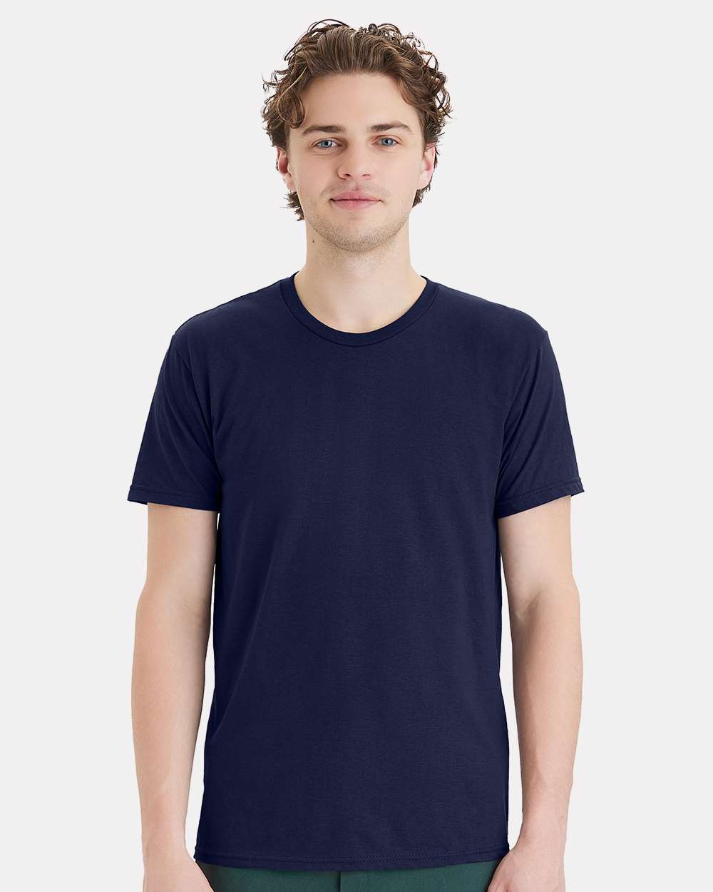Hanes 498PT - Unisex Perfect-T DTG T-Shirt — Navy