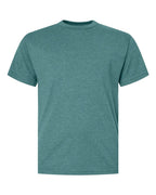 Hanes 498Y - Youth Perfect-T T-Shirt — Cactus Heather (flat)