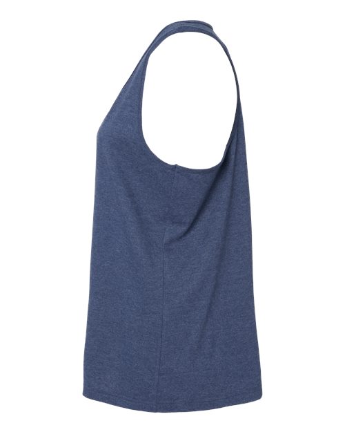 Gildan 64220LCVC - Women's Softstyle CVC Racerback Tank Top - Navy Mist
