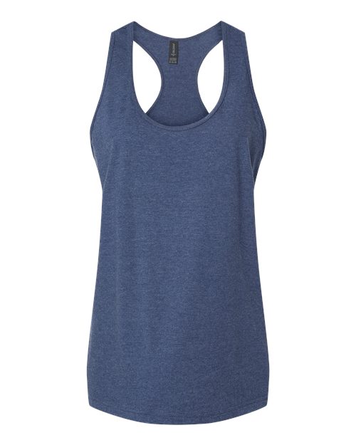 Gildan 64220LCVC - Women's Softstyle CVC Racerback Tank Top - Navy Mist