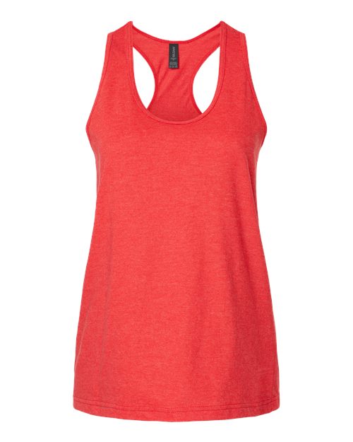 Gildan 64220LCVC - Women's Softstyle CVC Racerback Tank Top - Red Mist