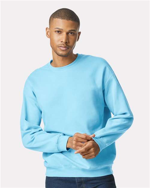 Gildan SF000 - Unisex Softstyle Midweight Crewneck Sweatshirt - Sky